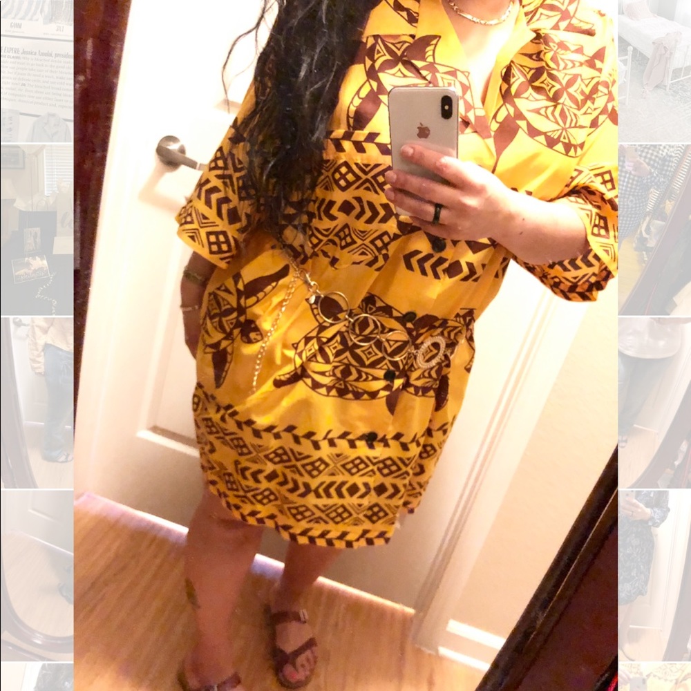 🛍Hawaiian Homemade Dress Shirt